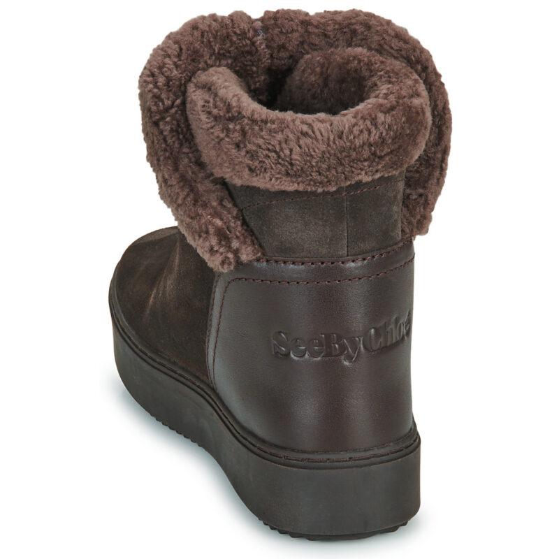 See by Chlo&eacute; JULIET Brown Snow Boots Women - 5