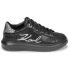 Karl Lagerfeld KAPRI Signia Lace Lthr Nero Sneakers basse Donna - 2