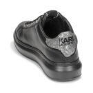 Karl Lagerfeld KAPRI Signia Lace Lthr Nero Sneakers basse Donna - 5