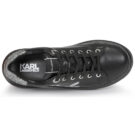 Karl Lagerfeld KAPRI Signia Lace Lthr Nero Sneakers basse Donna - 6