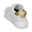 Karl Lagerfeld KAPRI Signia Lace Lthr Bianco Sneakers basse Donna - 4