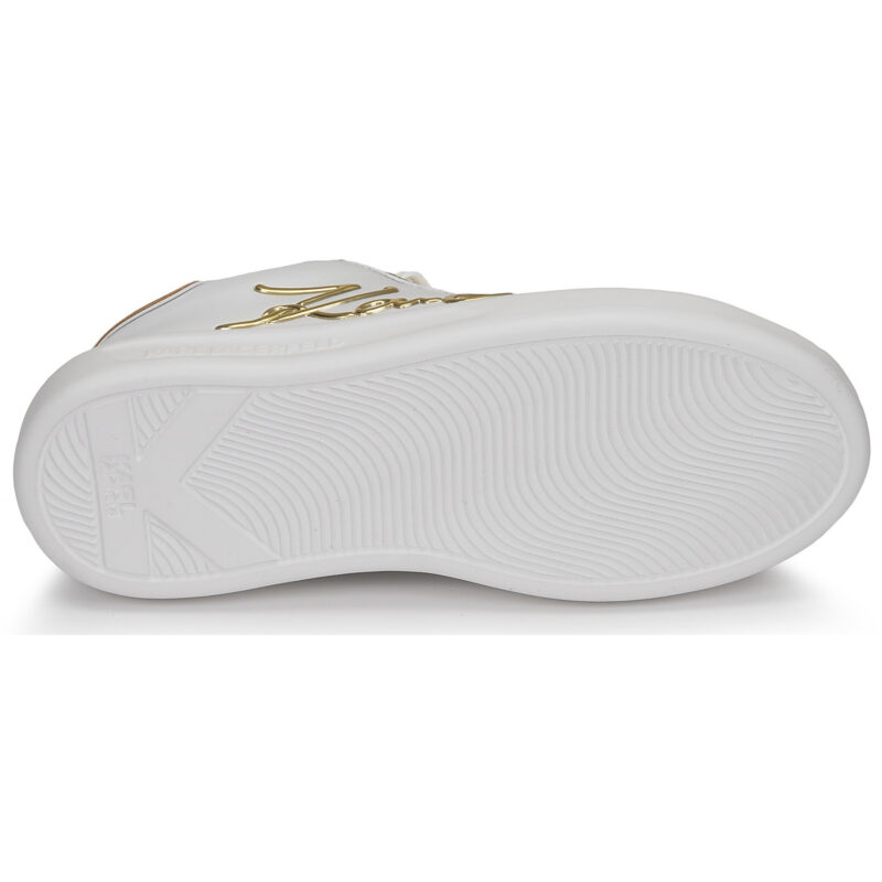 Karl Lagerfeld KAPRI Signia Lace Lthr Bianco Sneakers basse Donna - 6