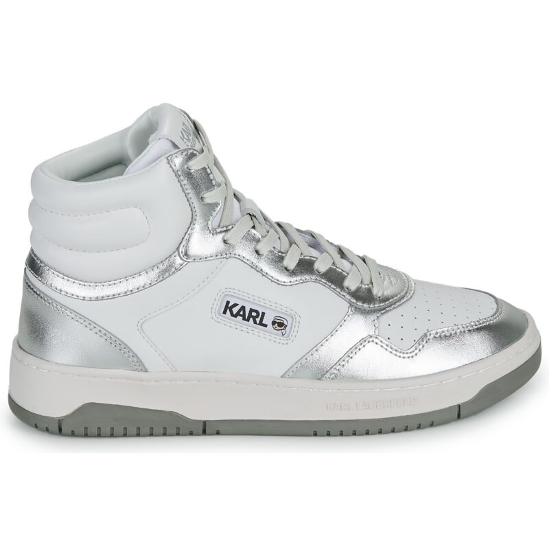Karl Lagerfeld KREW KC Kollar Mid Boot Bianco Sneakers alte Donna - 2