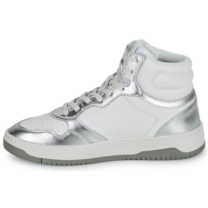 Karl Lagerfeld KREW KC Kollar Mid Boot Bianco Sneakers alte Donna - 4