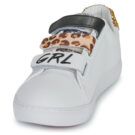 Bons baisers de Paname EDITH BARBIE GIRL POWER Wei&szlig; Sneaker niedrig Damen - 3