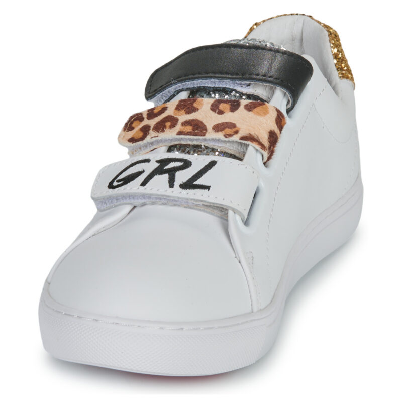 Bons baisers de Paname EDITH BARBIE GIRL POWER Wei&szlig; Sneaker niedrig Damen - 3
