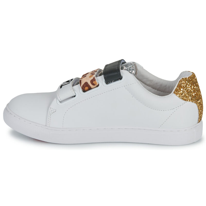 Bons baisers de Paname EDITH BARBIE GIRL POWER Wei&szlig; Sneaker niedrig Damen - 4