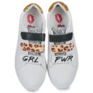Bons baisers de Paname EDITH BARBIE GIRL POWER Wei&szlig; Sneaker niedrig Damen - 6
