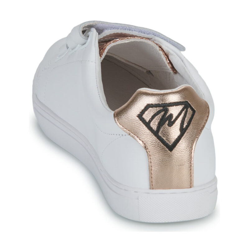 Bons baisers de Paname EDITH SUPER MOM Bianco - Sneakers basse Donna - 5