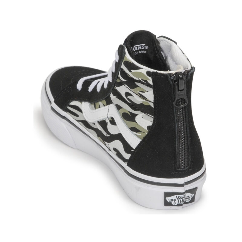 Vans UY SK8-Hi Zip Nero Sneakers Bambino - 5