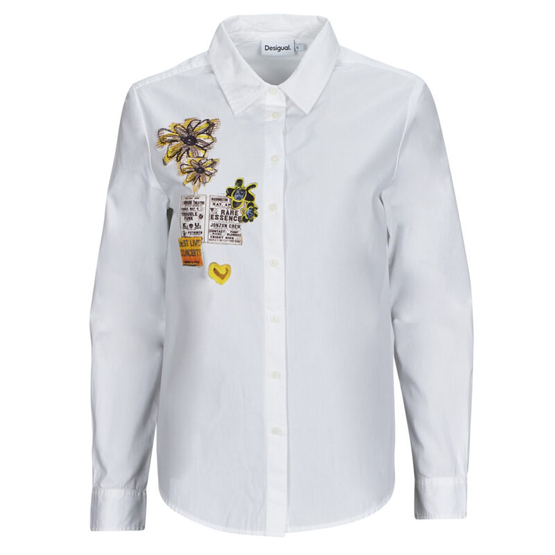 Camicia  Desigual  VENECIA  Bianco -  Camicie Donna - 1