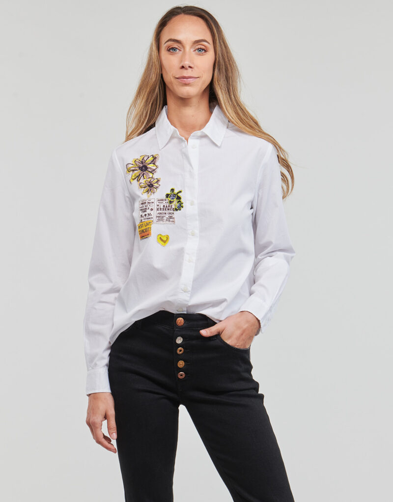 Camicia  Desigual  VENECIA  Bianco -  Camicie Donna - 2