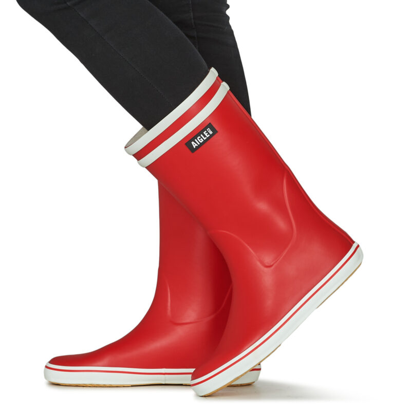 Aigle MALOUINE Rot Gummistiefel Damen - 8