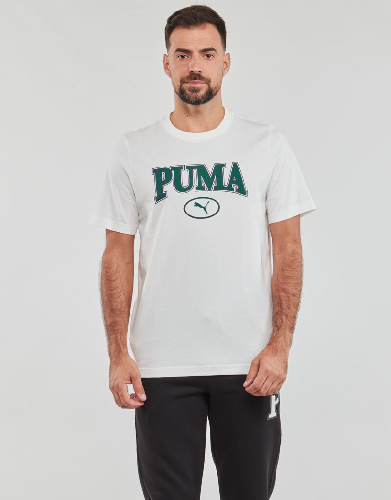 T-shirt Puma PUMA SQUAD TEE Blanc T-shirt manches courtes homme - 2
