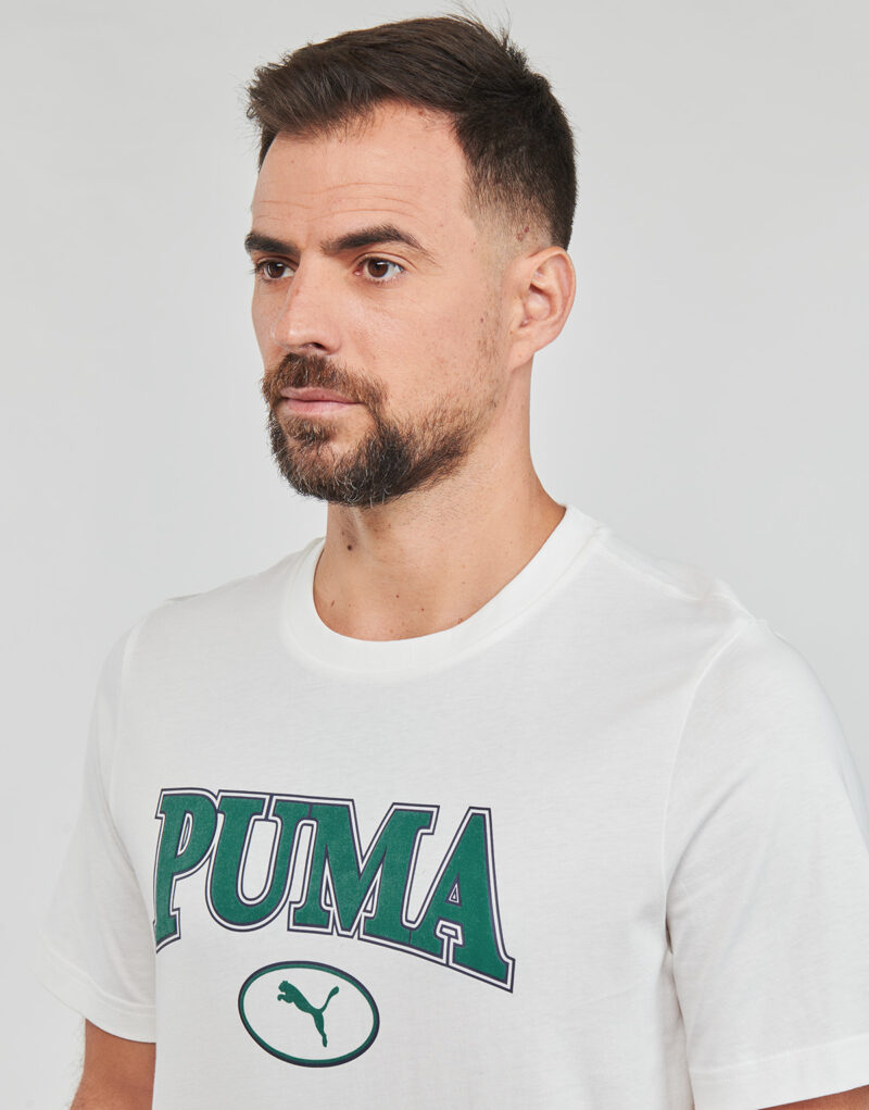 T-shirt Puma PUMA SQUAD TEE Blanc T-shirt manches courtes homme - 5