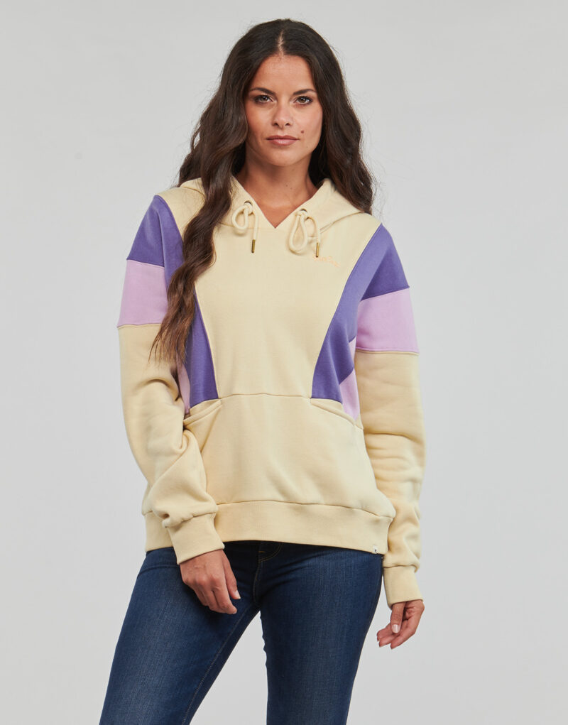 Felpe con cappuccio Rip Curl OLALLA HOODIE FLEECE Beige Felpe con cappuccio Donna - 2