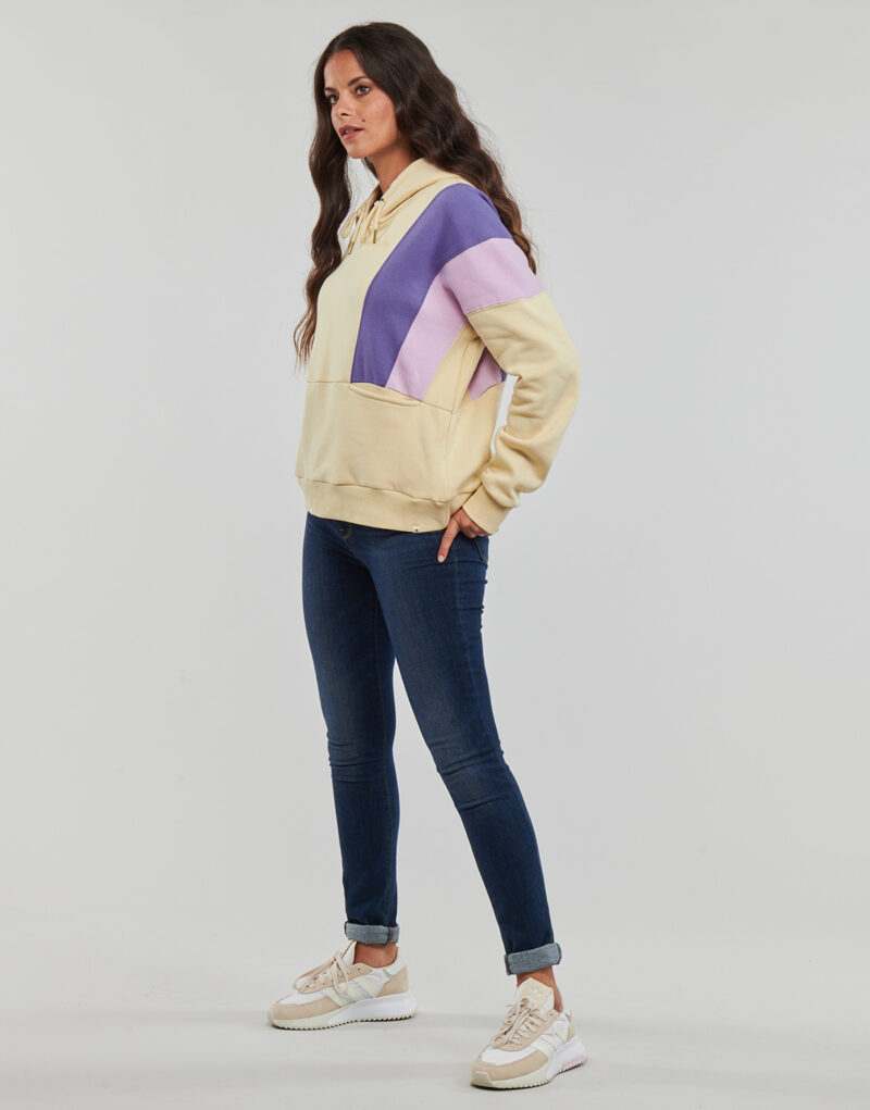 Felpe con cappuccio Rip Curl OLALLA HOODIE FLEECE Beige Felpe con cappuccio Donna - 3