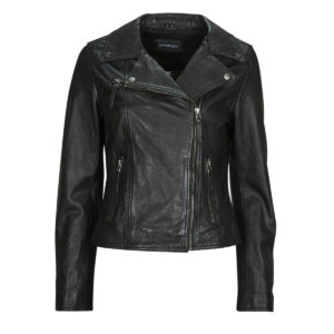 Giacca in pelle  Oakwood  CLIPS  Nero -   Giacche in pelle Donna
