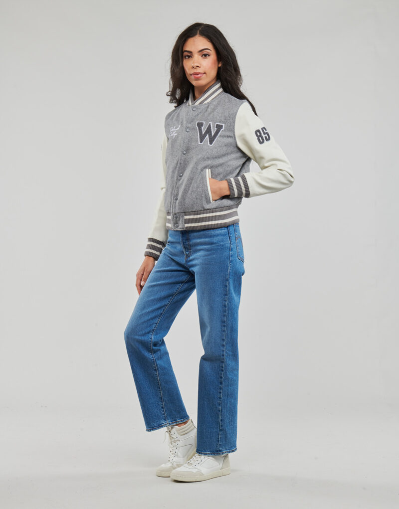 Giacca in pelle Oakwood GRADUATE BI Grigio Giacche in pelle Donna - 3