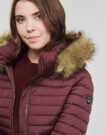 Piumino Les Petites Bombes ALIMA Bordeaux Piumini Donna - 5