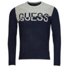 Maglione Guess ALEX LS CN LOGO SWEATER Marine Maglioni Uomo - 1