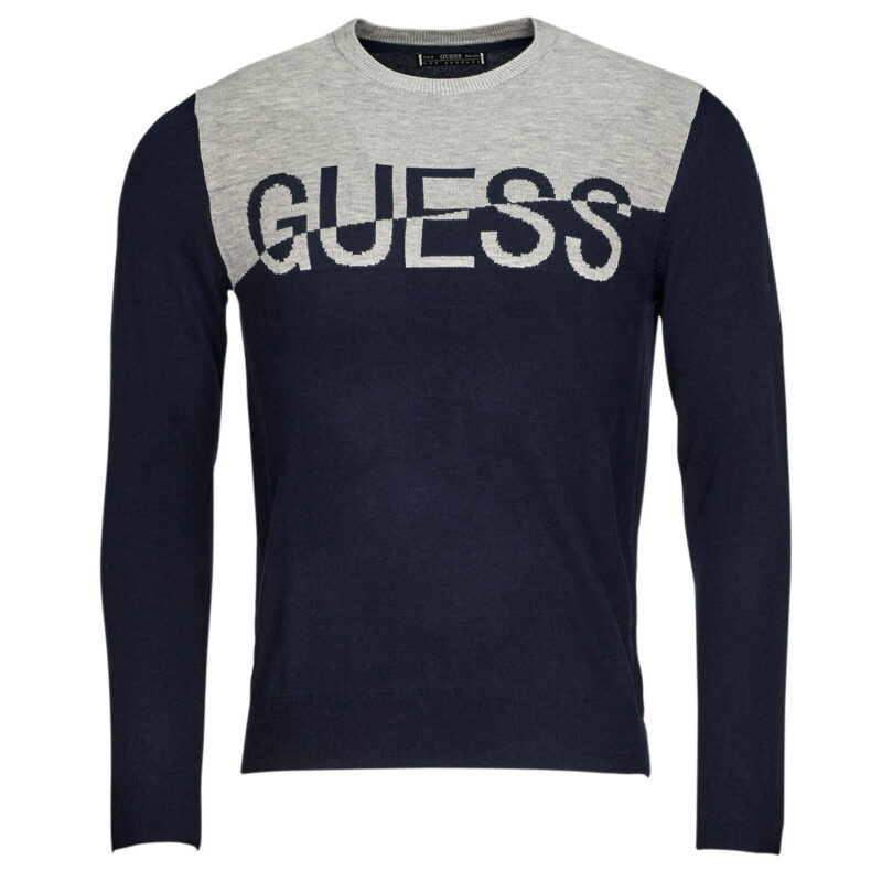 Maglione Guess ALEX LS CN LOGO SWEATER Marine Maglioni Uomo - 1