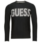 Maglione Guess AMYAS LS CN SLOGAN SWEATER Nero Maglioni Uomo - 1