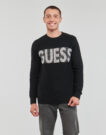Maglione Guess AMYAS LS CN SLOGAN SWEATER Nero Maglioni Uomo - 2