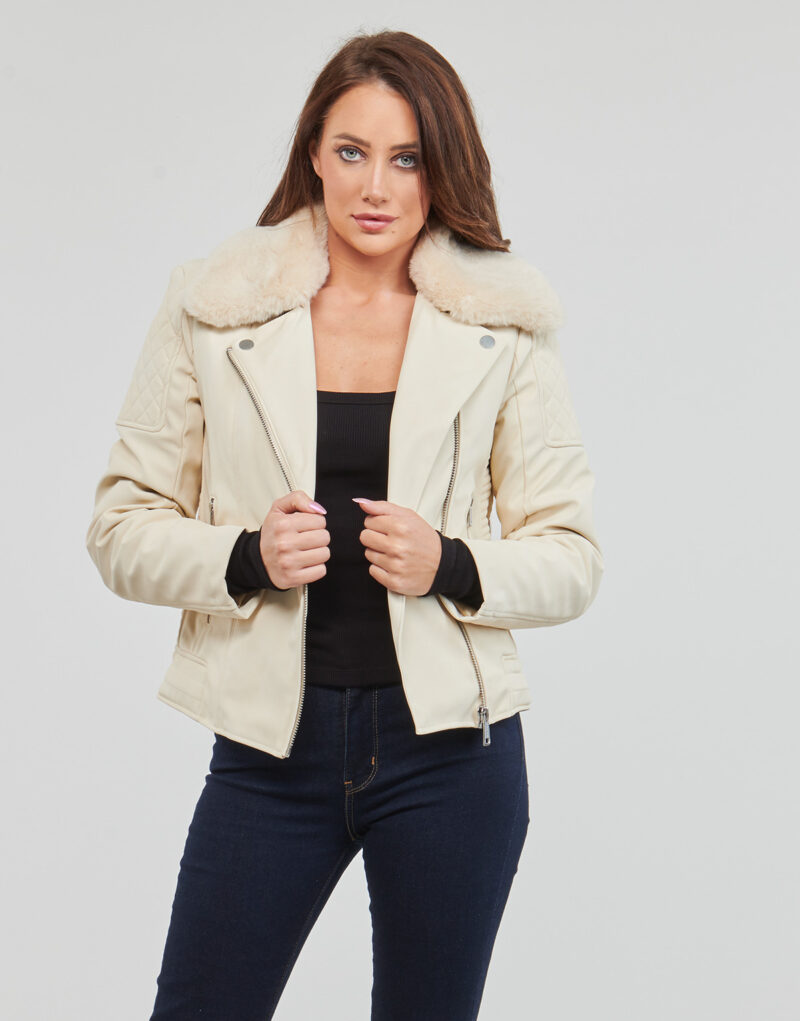 Giubbotto Guess NEW OLIVIA JACKET Bianco Giubbotti Donna - 2