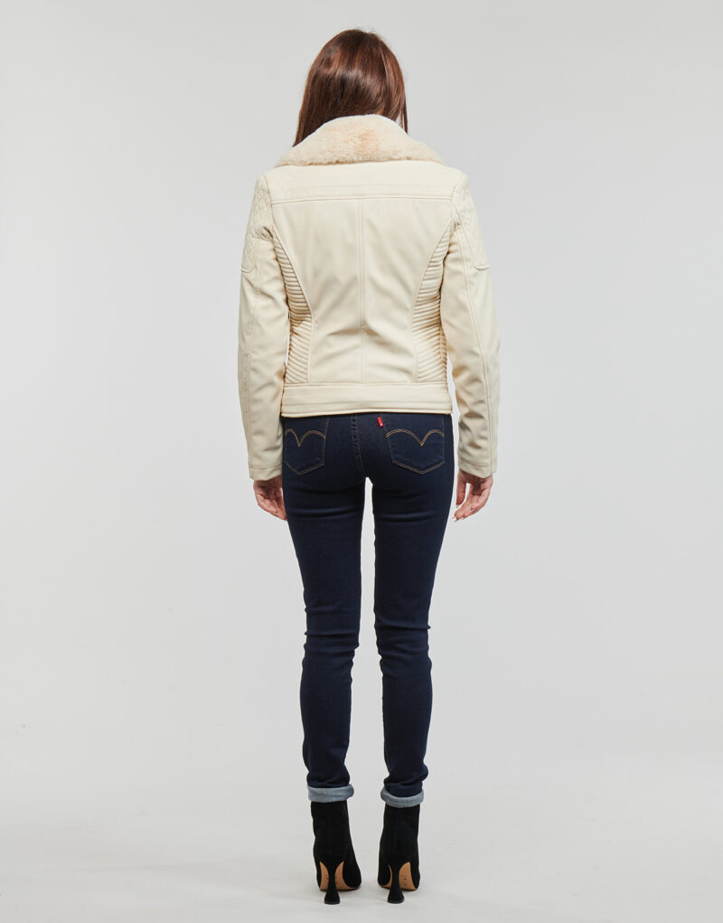 Giubbotto Guess NEW OLIVIA JACKET Bianco Giubbotti Donna - 4