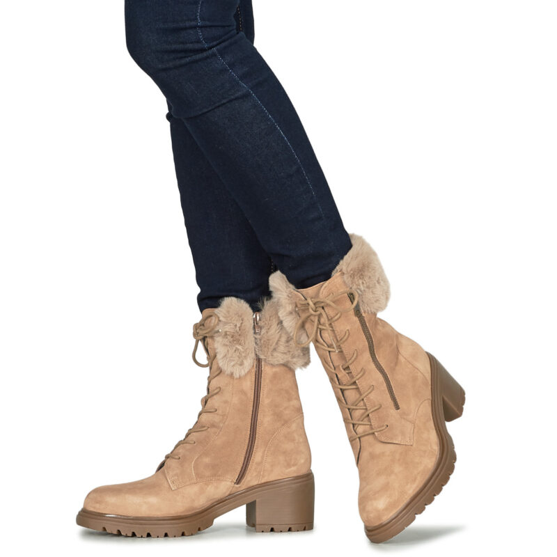 Geox  D DAMIANA  Marrone -  Stivaletti Donna - 8