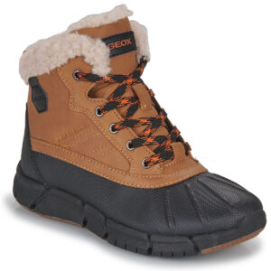 da neve Geox J FLEXYPER BOY B ABX Marrone - Scarpe da neve Bambino