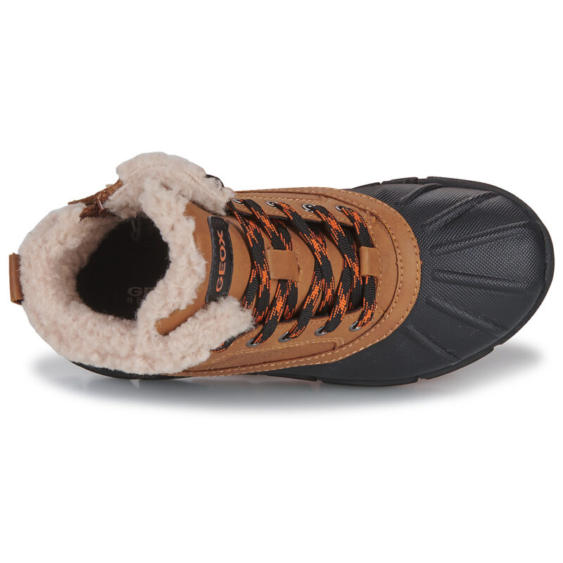 Geox J FLEXYPER BOY B ABX Marrone Scarpe da neve Bambino - 6