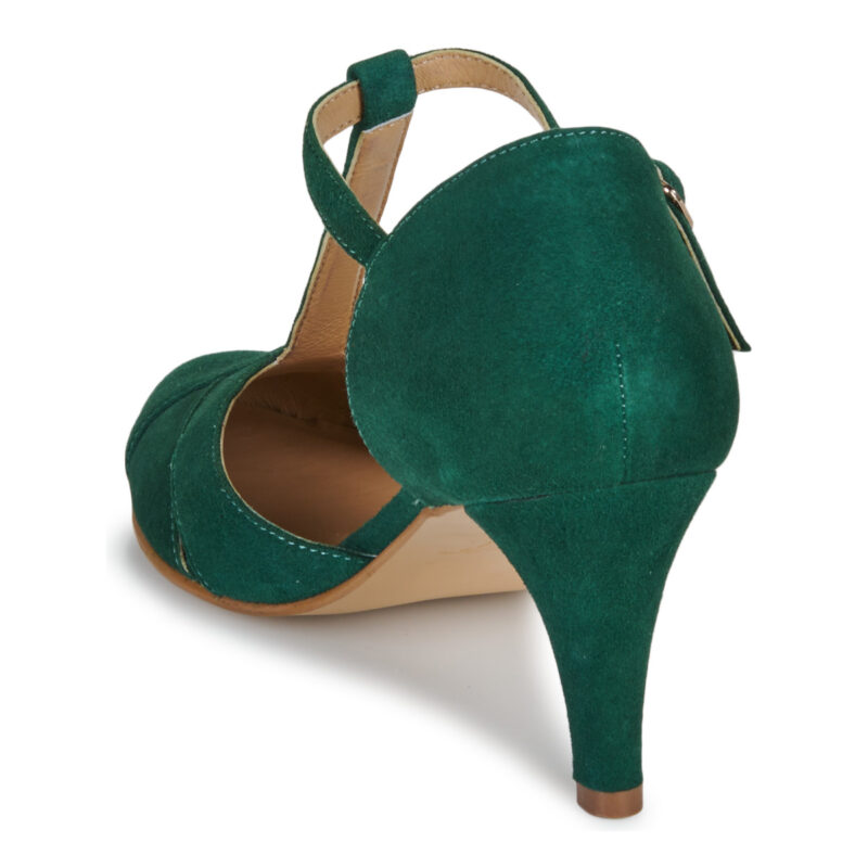 Betty London MASETTE Verde - Zapatos de tac&oacute;n para mujer - 5
