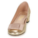 Betty London HENIA Gold - Bailarinas para mujer - 3