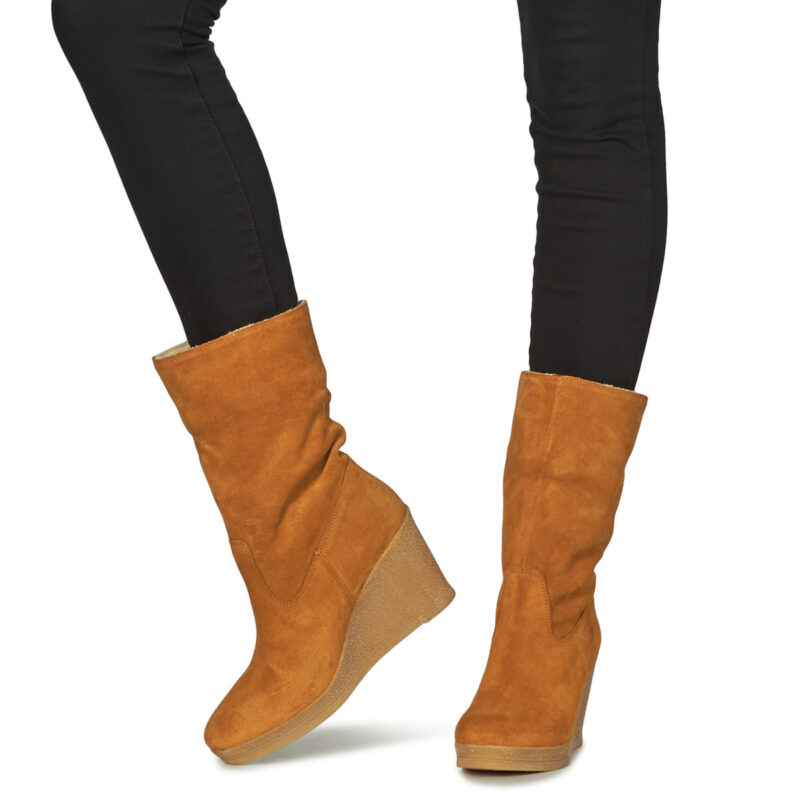 Dream in Green Bottines marron pour femmes ANELINE - 8