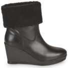 Dream in Green Botines negros para mujer ANELINE - 2