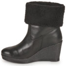 Dream in Green Botines negros para mujer ANELINE - 4