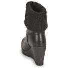 Dream in Green Botines negros para mujer ANELINE - 5