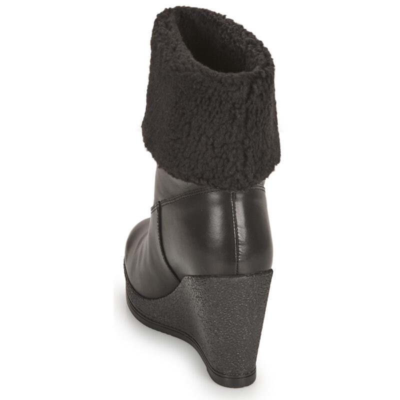 Dream in Green Botines negros para mujer ANELINE - 5