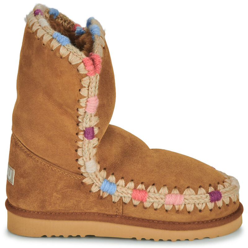 Mou ESKIMO 24 OVERSTICH Marron - Bottines Femme - 2