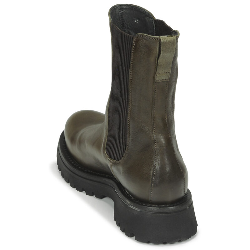Moma 74302C-CU-OLD-TRAFFORD Kaki - Stivaletti Donna - 5