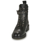Myma 7104-CUIR-NOIR Negro - Botines de mujer - 3
