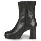 Myma 6786-CUIR-NOIR Negro - Botines de mujer - 4