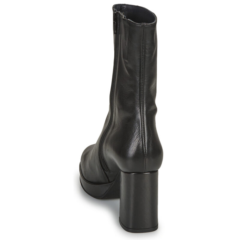 Myma 6786-CUIR-NOIR Negro - Botines de mujer - 5