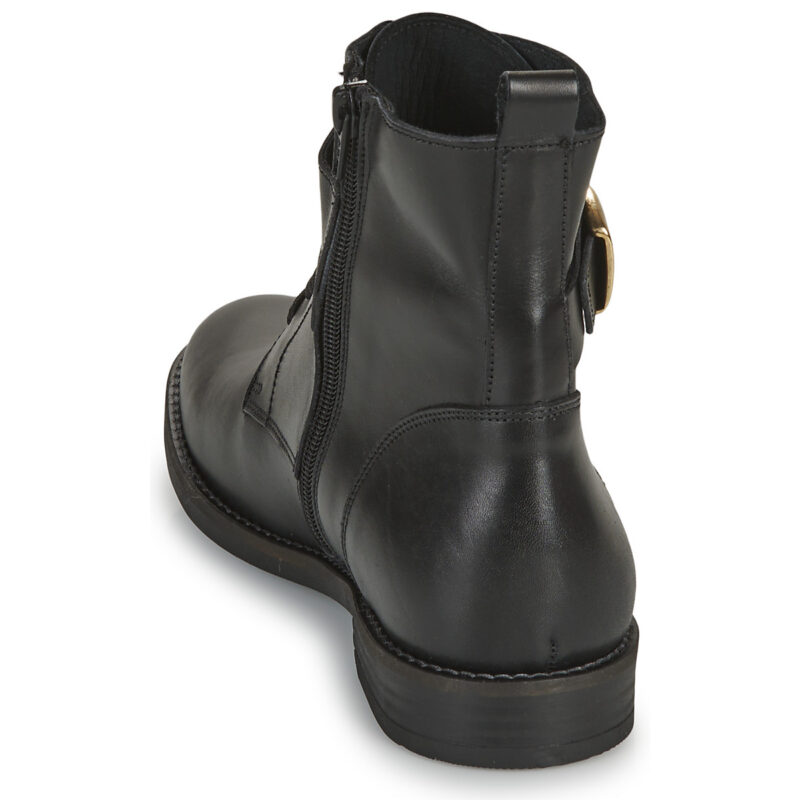 Myma  7015MY01-CUIR-NOIR  Nero -  Stivaletti Donna - 5