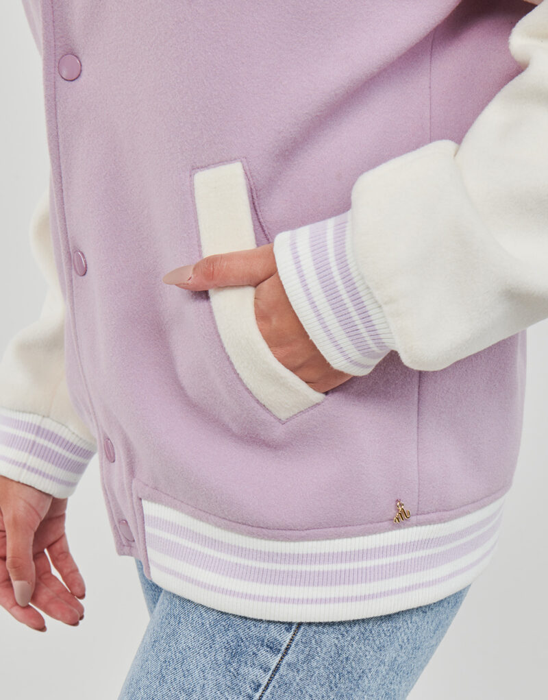 Giubbotto Moony Mood THILMA Viola - Giubbotti Donna - 5