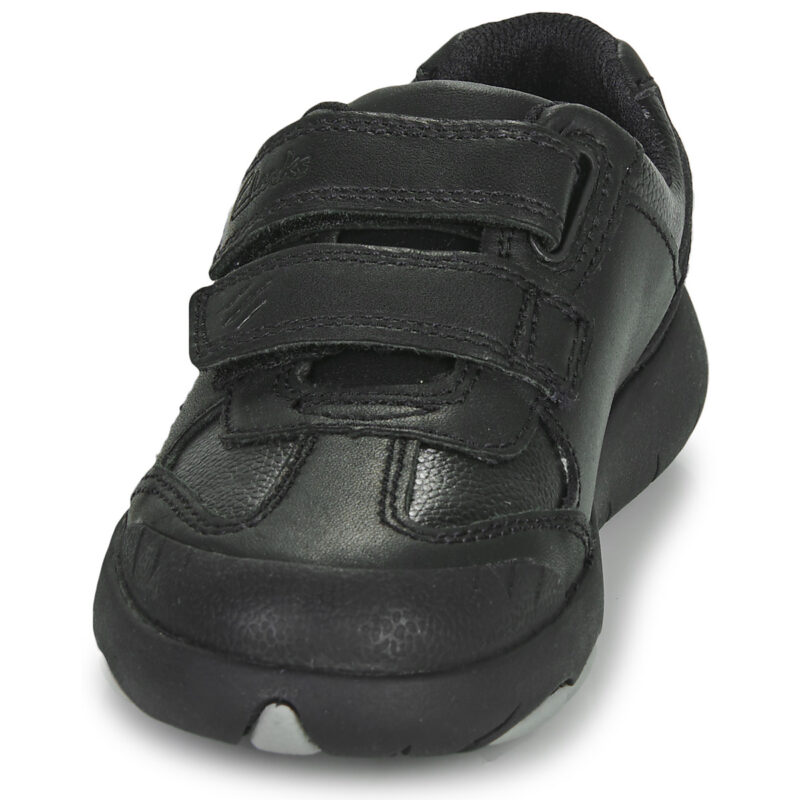 Clarks Baskets enfant REX STRIDE K noires - 3