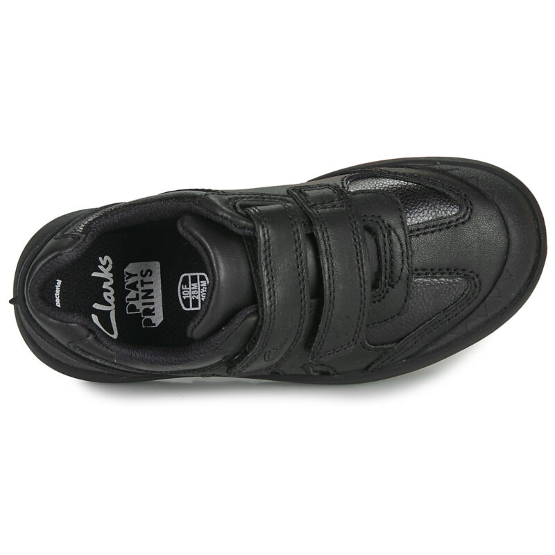 Clarks Baskets enfant REX STRIDE K noires - 6