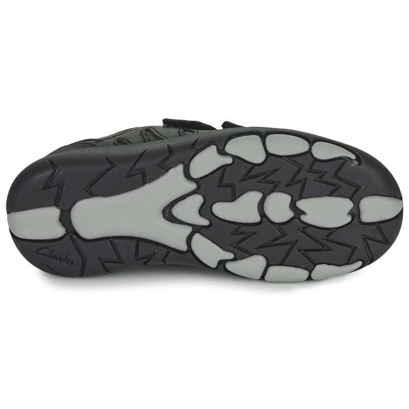 Clarks Baskets enfant REX STRIDE K noires - 7